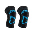 Leatt Genouillères 3DF 5.0 ZIP Bleu / Noir - Purebike
