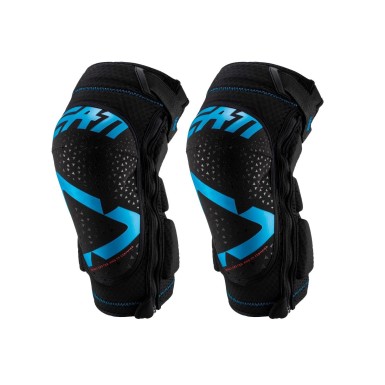 Leatt Genouillères 3DF 5.0 ZIP Bleu / Noir - Purebike