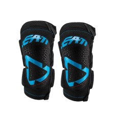 Leatt Genouillères 3DF 5.0 ZIP Bleu / Noir - Purebike