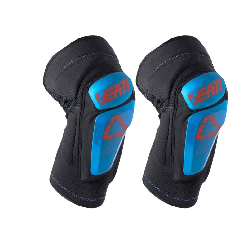 Leatt Genouillères 3DF 6.0 Bleu/Noir - Purebike