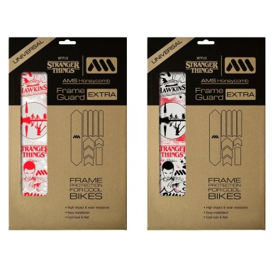 All Mountain Style Kit protections de cadre Extra 10 pièces - Stranger Things UpsideDown - Purebike