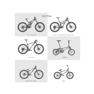 All Mountain Style Kit protections de cadre Extra 10 pièces - Stranger Things UpsideDown - Purebike