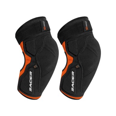 Genouillères Profile Orange - Genouillères VTT - Equipement Protection Cycliste - Purebike - Materiel Velo, Accessoires VTT Equi