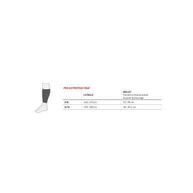 G-Form Protège Tibia Pro-X3 Noir - Taille S/M - Purebike