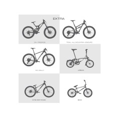 All Mountain Style Kit protections de cadre Extra 10 pièces - Tornado - Purebike