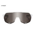 Lunettes S2 BORA Hans Grohe Team White - Hiper Silver Mirror - Purebike