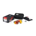 Lunettes Speedcraft Soft Tact Coral - Black Mirror - Purebike