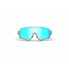 Magicshine Lunettes Sprinter Photochromic SP001CB Gris/Noir - Ecran Bleu Miroir - Purebike