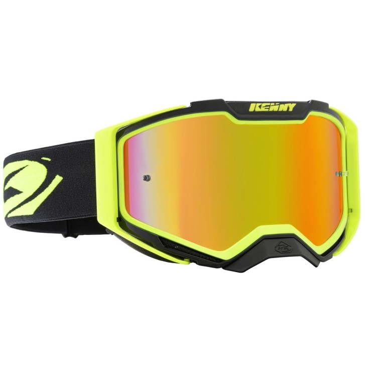 Kenny Masque Ventury Phase 2 Jaune Fluo - Purebike