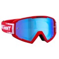 Kenny Masque Track + Rouge - Ecran Bleu - Purebike