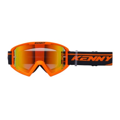 Kenny Masque Track + Enfant Orange - Ecran Rouge - Purebike