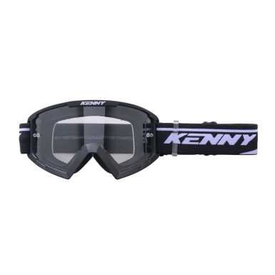 Kenny Masque Track Enfant Noir - Ecran Transparent - Purebike