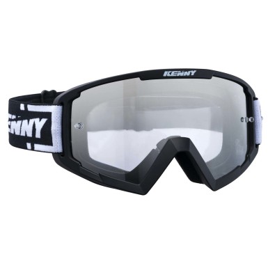 Kenny Masque Track Noir - Ecran Transparent - Purebike
