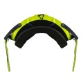 Leatt Masque Velocity 6.5 Iriz - Bleu Marine/Lime - Ecran Violet - Purebike
