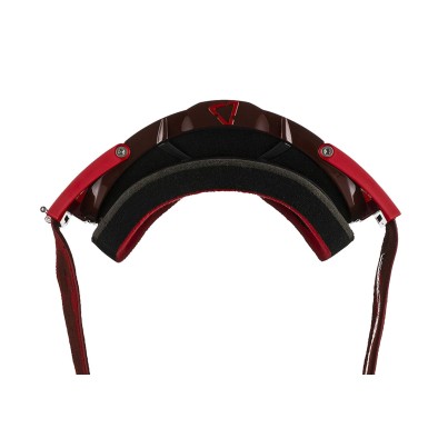 Leatt Masque Velocity 6.5 - Rubis/Rouge - Ecran rose - Purebike
