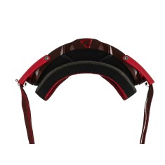 Leatt Masque Velocity 6.5 - Rubis/Rouge - Ecran rose - Purebike