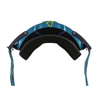 Leatt Masque Velocity 6.5 - Bleu Marine/Bleu Clair - Ecran gris - Purebike