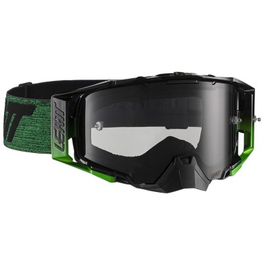 Leatt Masque Velocity 6.5 - Noir/Vert - Ecran fumé - Purebike