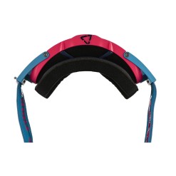Leatt Masque Velocity 6.5 - Rose/Bleu - Ecran rose - Purebike