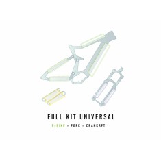 Monkey Products Kit de protection universel e-Bike - Cadre, Fourche et Pédalier - Purebike
