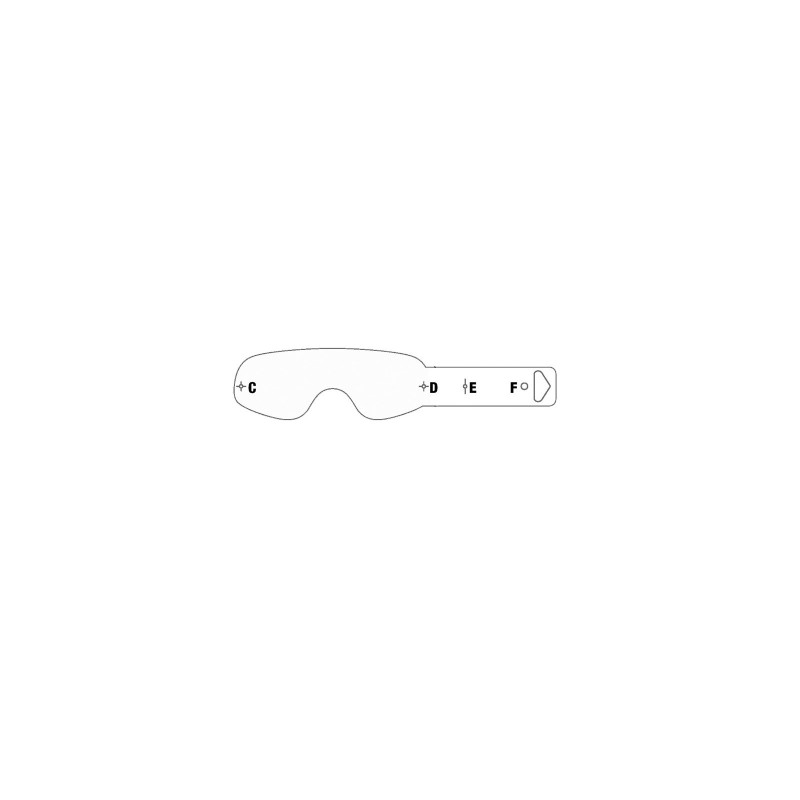 Tear off (X10) - Storm - Pièces détachées pour masques et lunettes de cycliste - Purebike - Materiel Velo, Accessoires VTT Equip