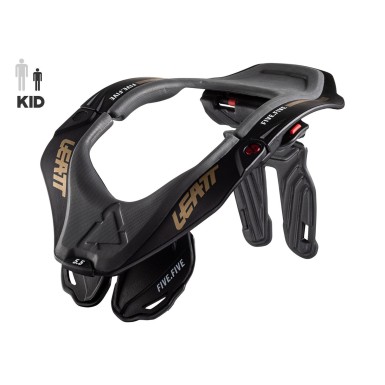 Leatt Protège cervicales Brace 5.5 Junior Stealth - Purebike