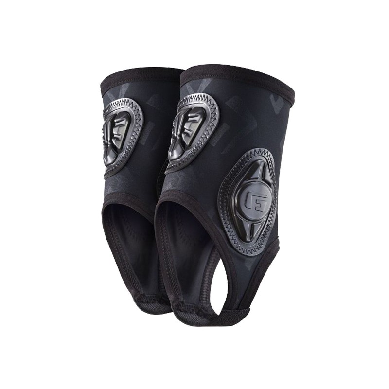 G-Form Paire de protèges Chevilles Noir Logo - Purebike