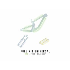 Monkey Products Kit de protection universel VTT - Cadre, Fourche et Pédalier - Purebike