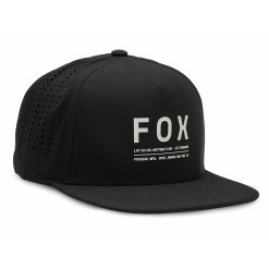 Fox Casquette Non Stop Tech Snapback - Noir - Purebike
