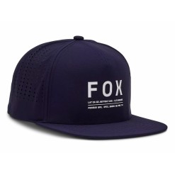 Fox Casquette Non Stop Tech Snapback - Bleu nuit - Purebike