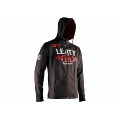 Leatt Sweat à capuche Heritage Noir - Purebike