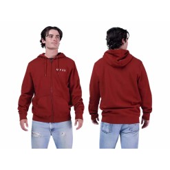 Fox Sweat à capuche zippé Absolute - Rust - Purebike