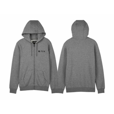 Fox Sweat à capuche zippé Absolute - Heather Graphite - Purebike