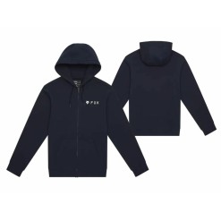 Fox Sweat à capuche zippé Absolute - Bleu nuit - Purebike