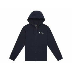 Fox Sweat à capuche zippé Absolute - Bleu nuit - Purebike