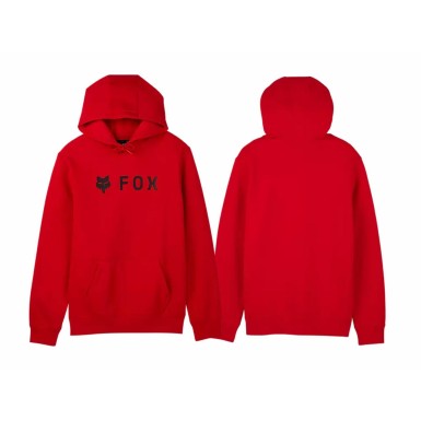 Fox Sweat à capuche Absolute - Rouge flamme - Purebike