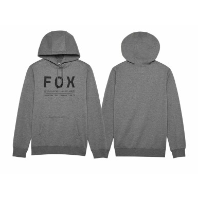 Fox Sweat à capuche Non Stop - Heather Graphite - Purebike