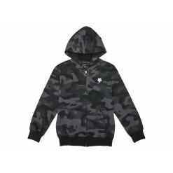 Fox Sweat à capuche zippé enfant Fox Head - Camo Noir - Purebike