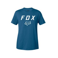 Fox Tee Shirt Legacy Bleu - Purebike