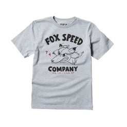 Fox Tee Shirt Enfant Bomber Gris - Purebike