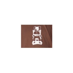 T-shirt Couloir de l'Amour Chocolat - Tee shirt pour cycliste - Equipement pour cycliste - Purebike - Materiel Velo, Accessoires