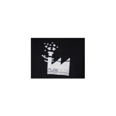 T-shirt Natural Factory Noir - Tee shirt pour cycliste - Equipement pour cycliste - Purebike - Materiel Velo, Accessoires VTT Eq