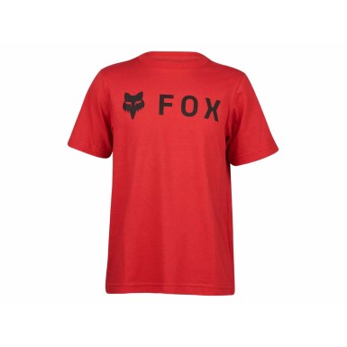 Fox T-shirt enfant Absolute - Rouge Flamme - Purebike