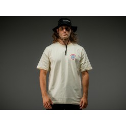 Mondraker T-Shirt Mondraker Petrol - Beige - Purebike
