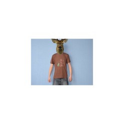 T-shirt MTB Spirit Chocolat - Taille M - Tee shirt pour cycliste - Equipement pour cycliste - Purebike - Materiel Velo, Accessoi