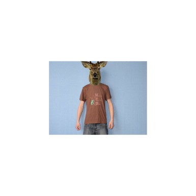 T-shirt MTB Spirit Chocolat - Taille M - Tee shirt pour cycliste - Equipement pour cycliste - Purebike - Materiel Velo, Accessoi