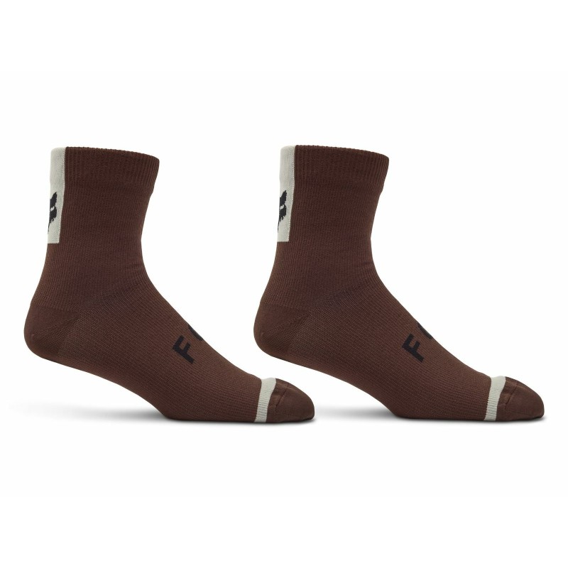 Fox Chaussettes Defend Water - Cocoa - Purebike