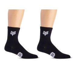 Fox Chaussettes Ranger 6'' - Noir - Purebike