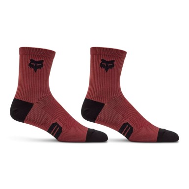Fox Chaussettes Ranger 6'' - Rust - Purebike