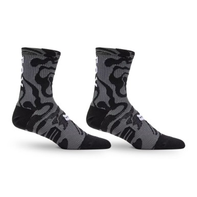 Fox Chaussettes Ranger 6'' Frequency - Noir - Purebike